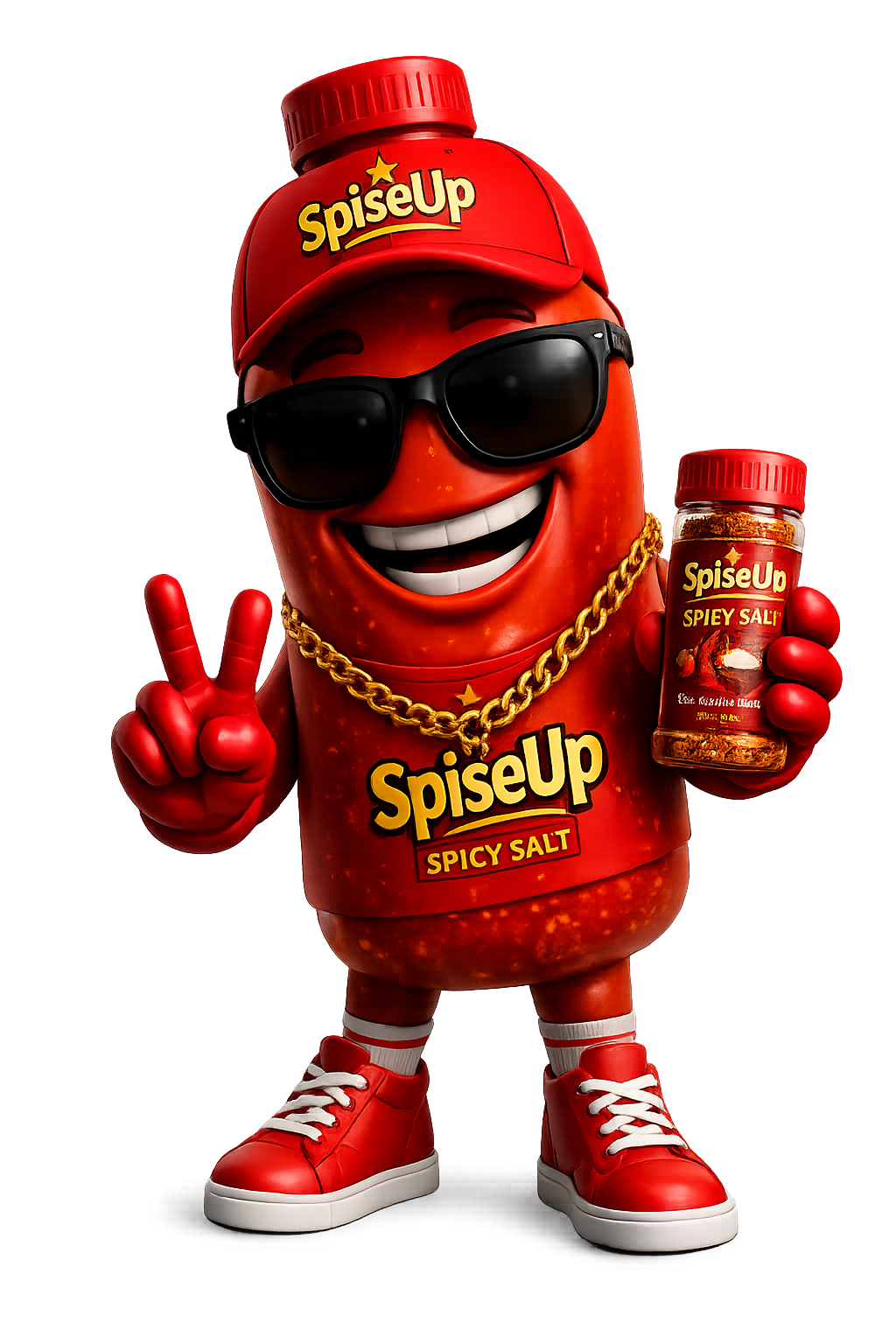 SpiseUp Spicy Mix all-natural African seasoning bottle